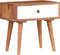vidaXL - Nachtkastje - 45x30x45 - cm - massief - sheeshamhout