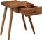 vidaXL - Nachtkastje - 45x32x55 - cm - massief - acaciahout