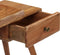 vidaXL - Nachtkastje - 45x32x55 - cm - massief - acaciahout