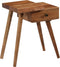 vidaXL - Nachtkastje - 45x32x55 - cm - massief - acaciahout