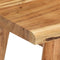 vidaXL - Nachtkastje - 45x32x55 - cm - massief - acaciahout