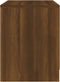 vidaXL - Nachtkastje - 45x34,5x44,5 - cm - bewerkt - hout - bruin - eikenkleur
