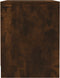 vidaXL - Nachtkastje - 45x34x44,5 - cm - bewerkt - hout - gerookt - eikenkleurig