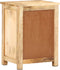 vidaXL - Nachtkastje - 45x35x60 - cm - massief - mangohout