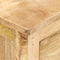 vidaXL - Nachtkastje - 45x35x60 - cm - massief - mangohout