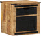 vidaXL - Nachtkastje - 45x40x45 - cm - massief - mangohout