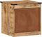 vidaXL - Nachtkastje - 45x40x45 - cm - massief - mangohout
