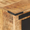 vidaXL - Nachtkastje - 45x40x45 - cm - massief - mangohout