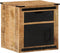 vidaXL - Nachtkastje - 45x40x45 - cm - massief - mangohout