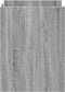 vidaXL - Nachtkastje - 45x50x65 - cm - bewerkt - hout - grijs - sonoma - eikenkleurig