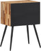 vidaXL - Nachtkastje - 47x31,5x60 - cm - massief - teakhout