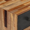 vidaXL - Nachtkastje - 47x31,5x60 - cm - massief - teakhout