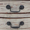 vidaXL - Nachtkastje - 48x35x64 - cm - massief - mahoniehout