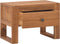 vidaXL - Nachtkastje - 50x30x35 - cm - massief - teakhout