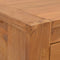 vidaXL - Nachtkastje - 50x30x35 - cm - massief - teakhout