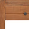 vidaXL - Nachtkastje - 50x30x35 - cm - massief - teakhout