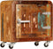 vidaXL - Nachtkastje - 50x30x50 - cm - massief - gerecycled - hout