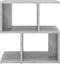 vidaXL - Nachtkastje - 50x30x51,5 - cm - bewerkt - hout - betongrijs