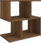 vidaXL - Nachtkastje - 50x30x51,5 - cm - bewerkt - hout - bruin - eikenkleur