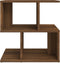 vidaXL - Nachtkastje - 50x30x51,5 - cm - bewerkt - hout - bruin - eikenkleur