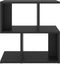vidaXL - Nachtkastje - 50x30x51,5 - cm - bewerkt - hout - zwart
