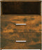 vidaXL - Nachtkastje - 50x32x60 - cm - gerookt - eikenkleurig