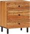 vidaXL - Nachtkastje - 50x33x60 - cm - massief - acaciahout