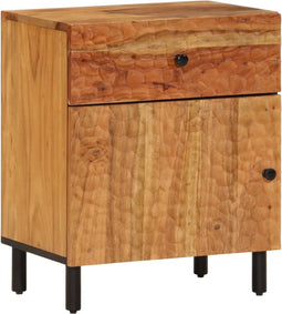 vidaXL - Nachtkastje - 50x33x60 - cm - massief - acaciahout