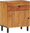 vidaXL - Nachtkastje - 50x33x60 - cm - massief - acaciahout