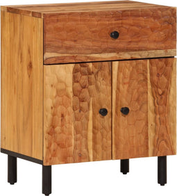 vidaXL - Nachtkastje - 50x33x60 - cm - massief - acaciahout