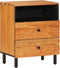 vidaXL - Nachtkastje - 50x33x60 - cm - massief - acaciahout
