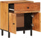 vidaXL - Nachtkastje - 50x33x60 - cm - massief - acaciahout