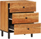 vidaXL - Nachtkastje - 50x33x60 - cm - massief - acaciahout