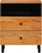 vidaXL - Nachtkastje - 50x33x60 - cm - massief - acaciahout