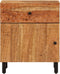 vidaXL - Nachtkastje - 50x33x60 - cm - massief - acaciahout