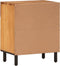 vidaXL - Nachtkastje - 50x33x60 - cm - massief - acaciahout