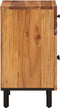 vidaXL - Nachtkastje - 50x33x60 - cm - massief - acaciahout