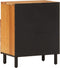 vidaXL - Nachtkastje - 50x33x60 - cm - massief - acaciahout