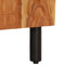 vidaXL - Nachtkastje - 50x33x60 - cm - massief - acaciahout