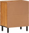 vidaXL - Nachtkastje - 50x33x60 - cm - massief - acaciahout