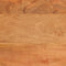 vidaXL - Nachtkastje - 50x33x60 - cm - massief - mangohout - bruin - en - zwart