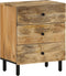 vidaXL - Nachtkastje - 50x33x60 - cm - massief - mangohout