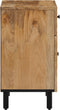 vidaXL - Nachtkastje - 50x33x60 - cm - massief - mangohout