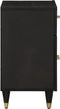vidaXL - Nachtkastje - 50x33x60 - cm - massief - mangohout