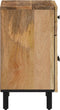 vidaXL - Nachtkastje - 50x33x60 - cm - massief - mangohout