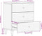 vidaXL - Nachtkastje - 50x33x60 - cm - massief - mangohout