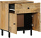 vidaXL - Nachtkastje - 50x33x60 - cm - massief - mangohout