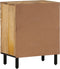 vidaXL - Nachtkastje - 50x33x60 - cm - massief - mangohout