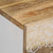 vidaXL - Nachtkastje - 50x33x60 - cm - massief - mangohout