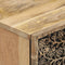 vidaXL - Nachtkastje - 50x33x60 - cm - massief - mangohout